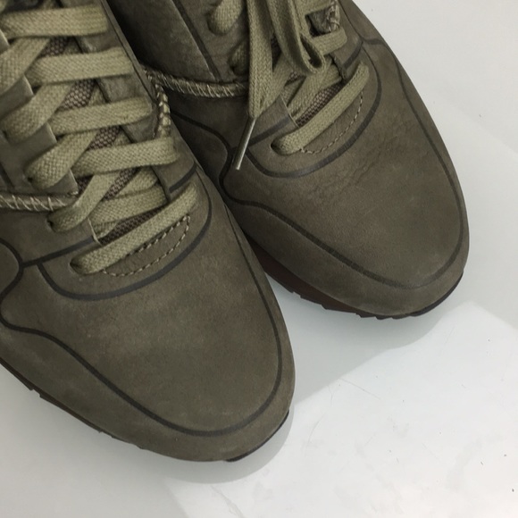 Ugg Trigo Unlined Moss Green Mens Sneakers New - Picture 3 of 8